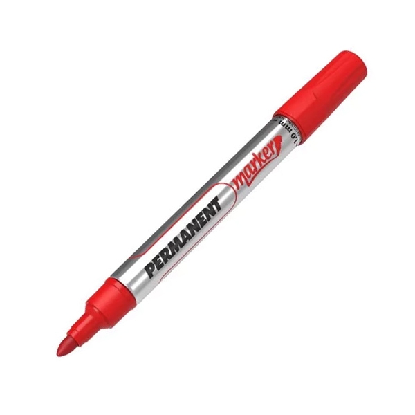 Bộ 2 Bút Lông Dầu BIZ-PM01 - Mực Đỏ