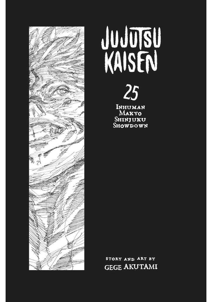 Sách ngoại văn: Jujutsu Kaisen 25 (English Edition)