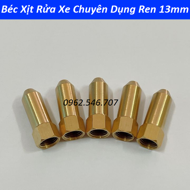 Béc rửa xe bằng đồng áp lực cao ren trong 13mm