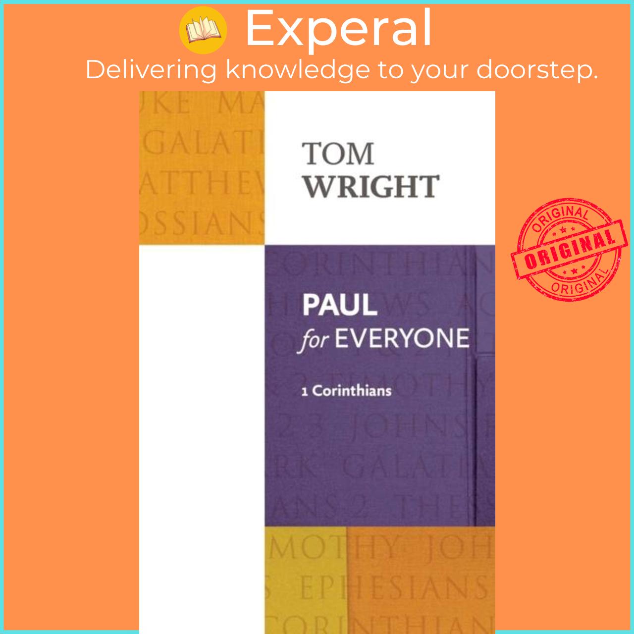 Sách - Paul for Everyone - 1 Corinthians by Tom Wright (UK edition, paperback)
