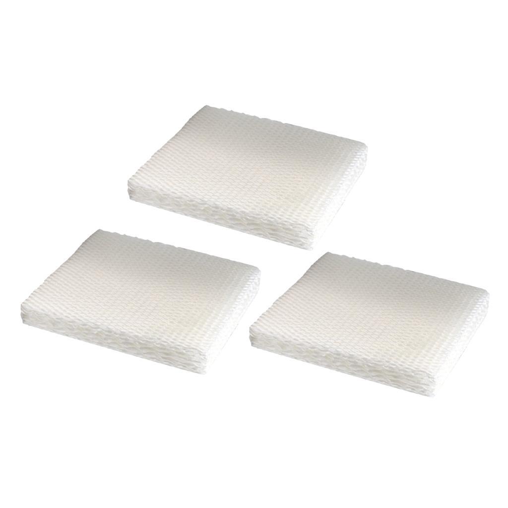 3 Pcs Air Humidifier Wicking Filter for  HEV615 HEV620 HFT600 White