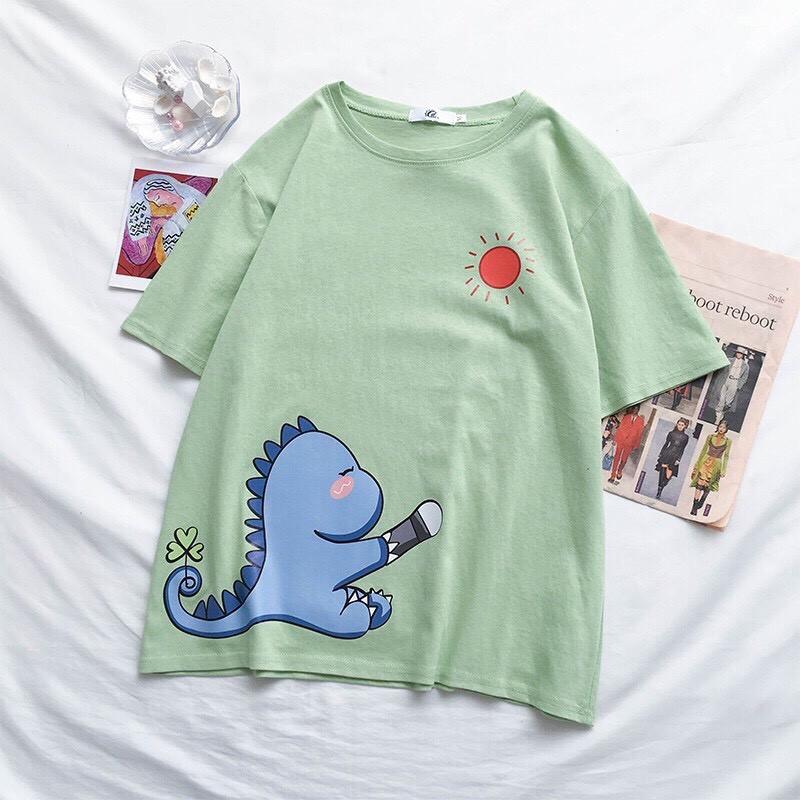 Áo Thun Tay Lỡ Unisex Freesize Từ 40 đến 70kg