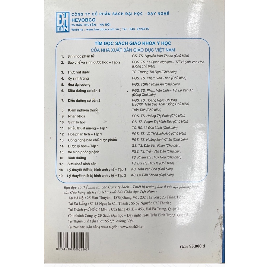 Sách Bào chế &amp; sinh học dược Tập 2