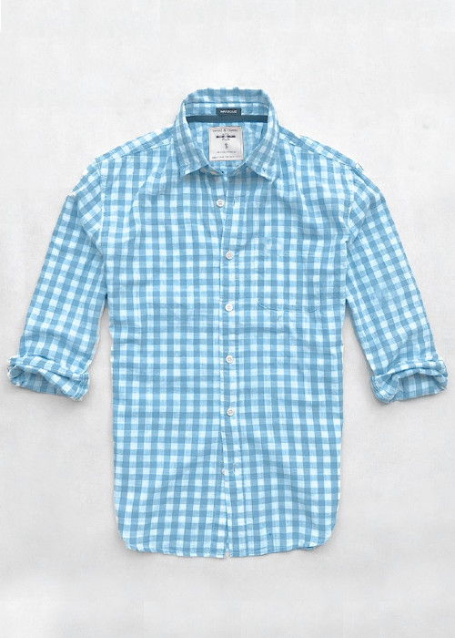 Áo sơ mi caro nam tay dài kẻ sọc vải Oxford cao cấp trắng phù hợp công sở Nexx &amp; Dee 02