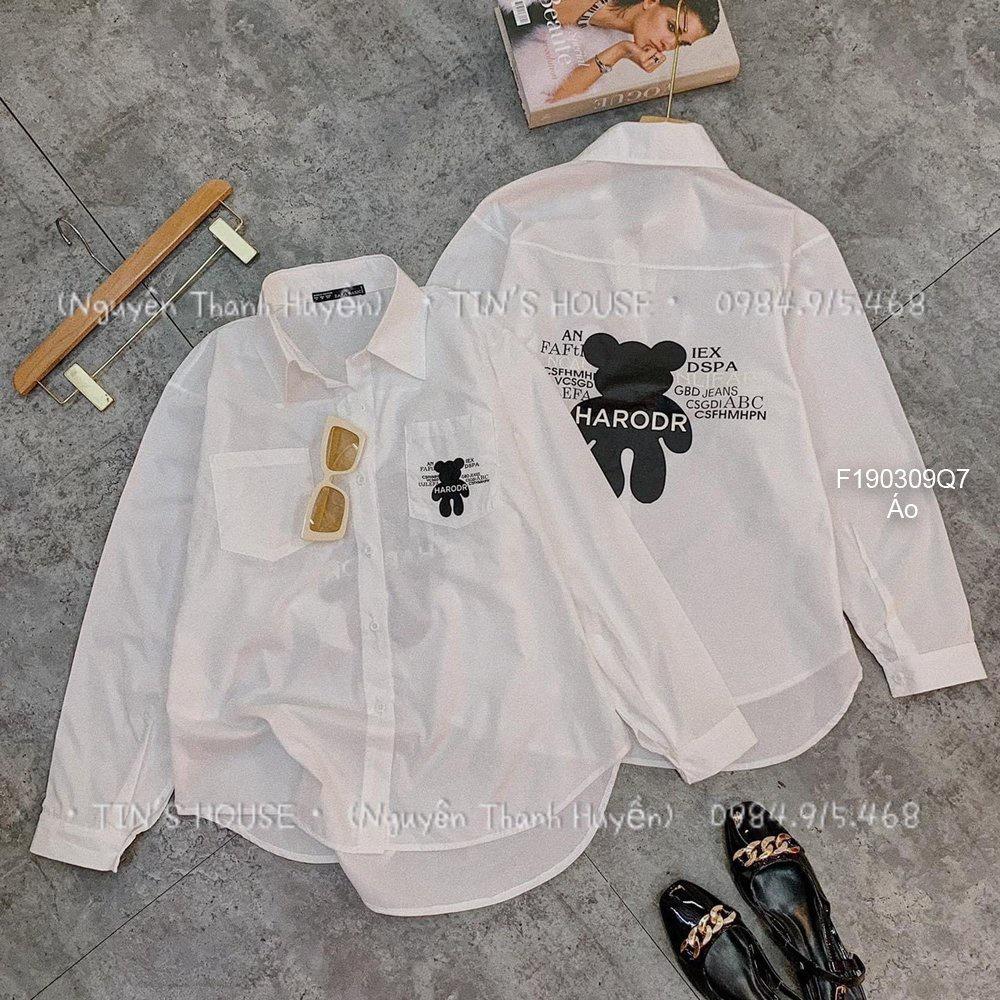 Áo mi thô hình gấu hàng chuẩn!