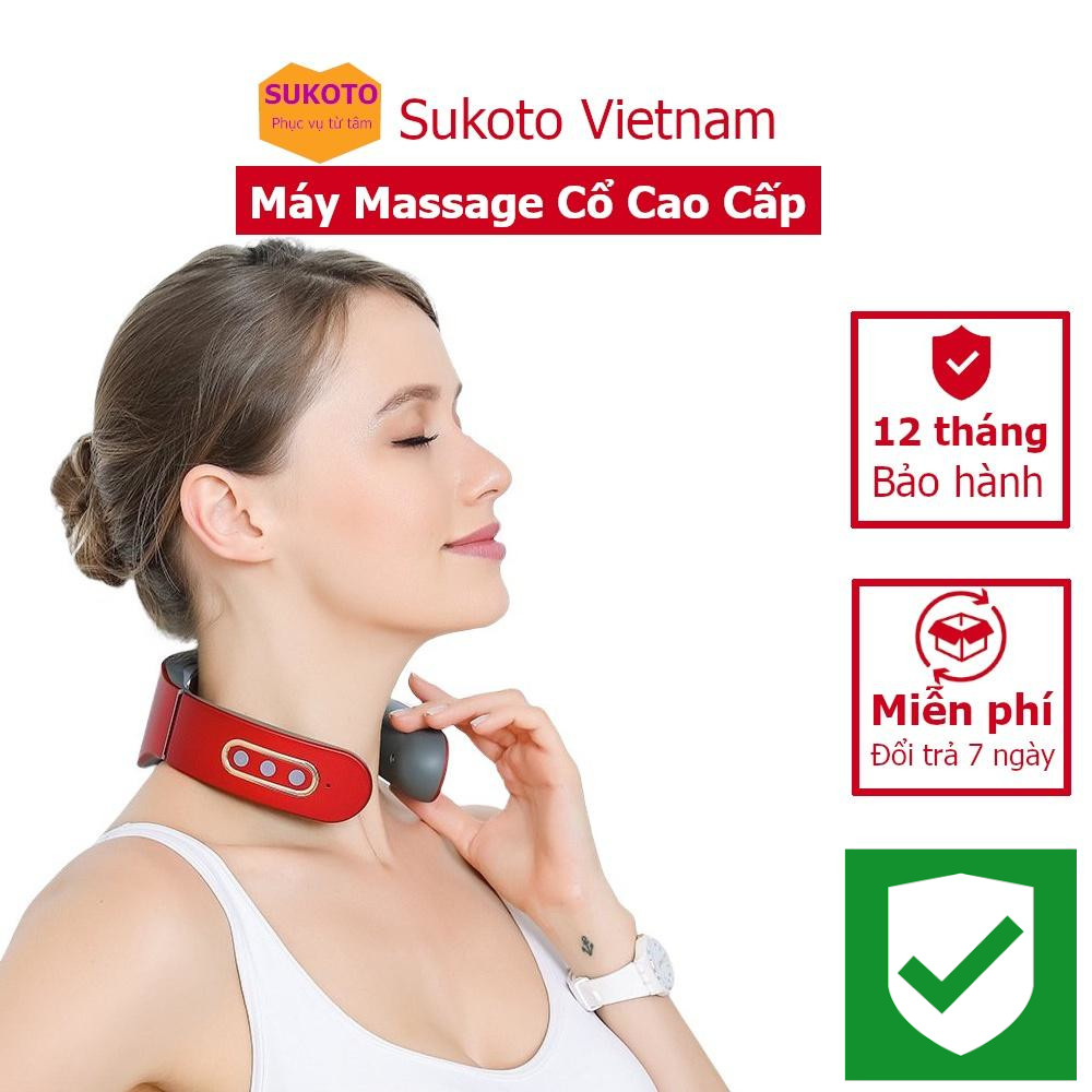 Máy massage cổ vai gáy điện xung 3D