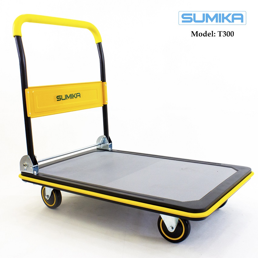 Xe Đẩy Hàng SUMIKA T300 , Khung thép sơn tĩnh điện cực kỳ chắc chắn và bền bỉ - Tải trọng 300KG
