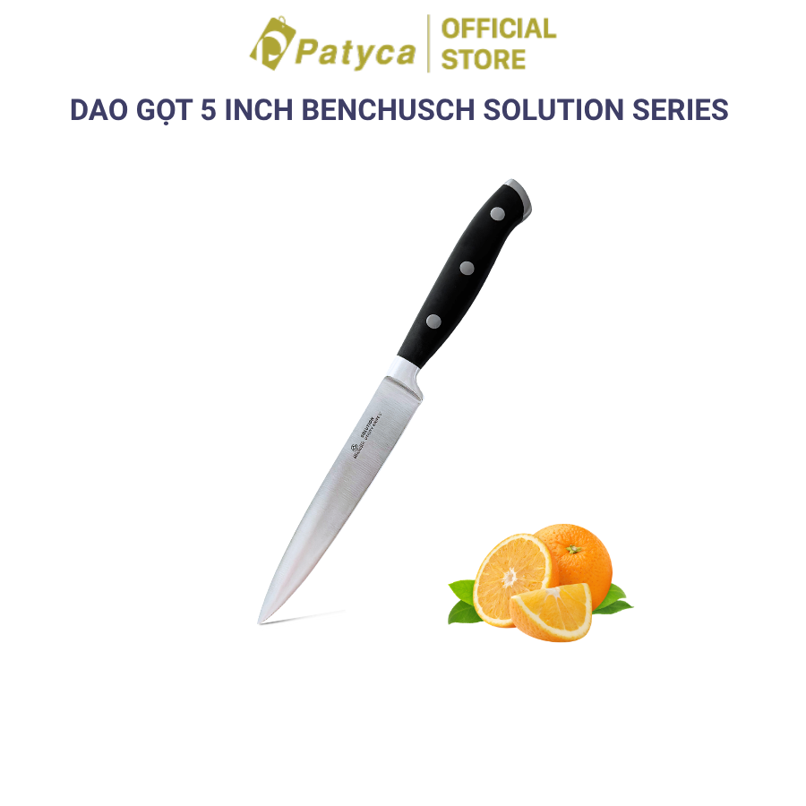Dao Nhà Bếp Benchusch Solution Series Cắt Thái Đa Năng - Thép Không Gỉ - Cán Nhựa - Chống Trơn Trượt