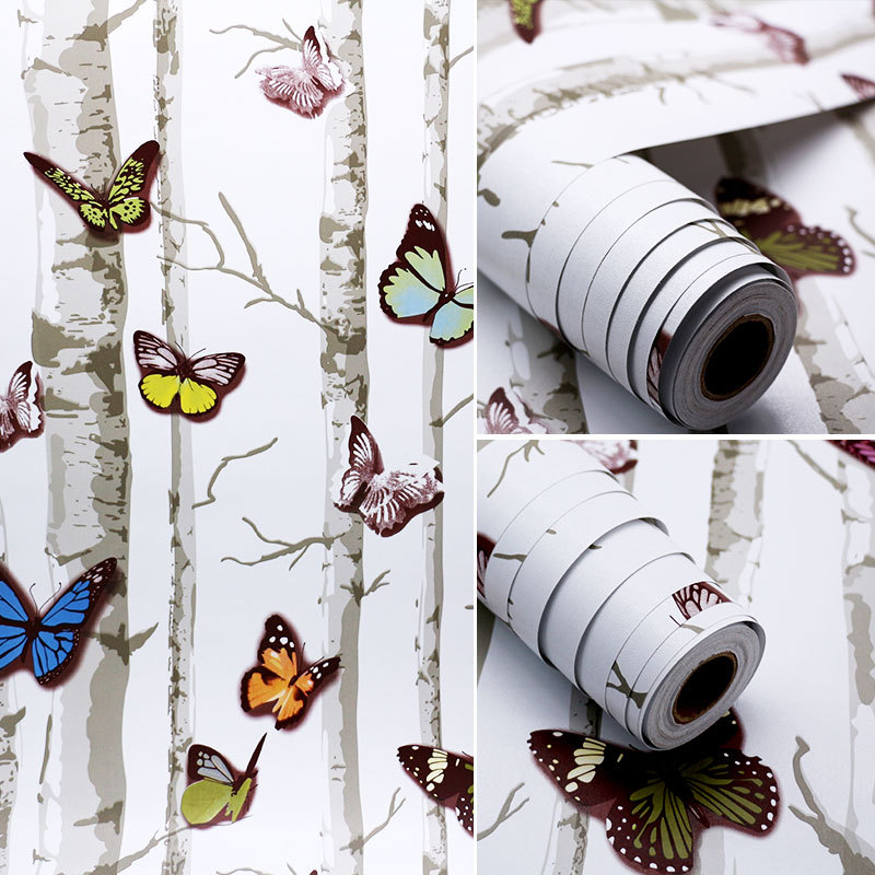 GIẤY DÁN TƯỜNG KHỔ 45CMX10M BƯƠM BƯỚM