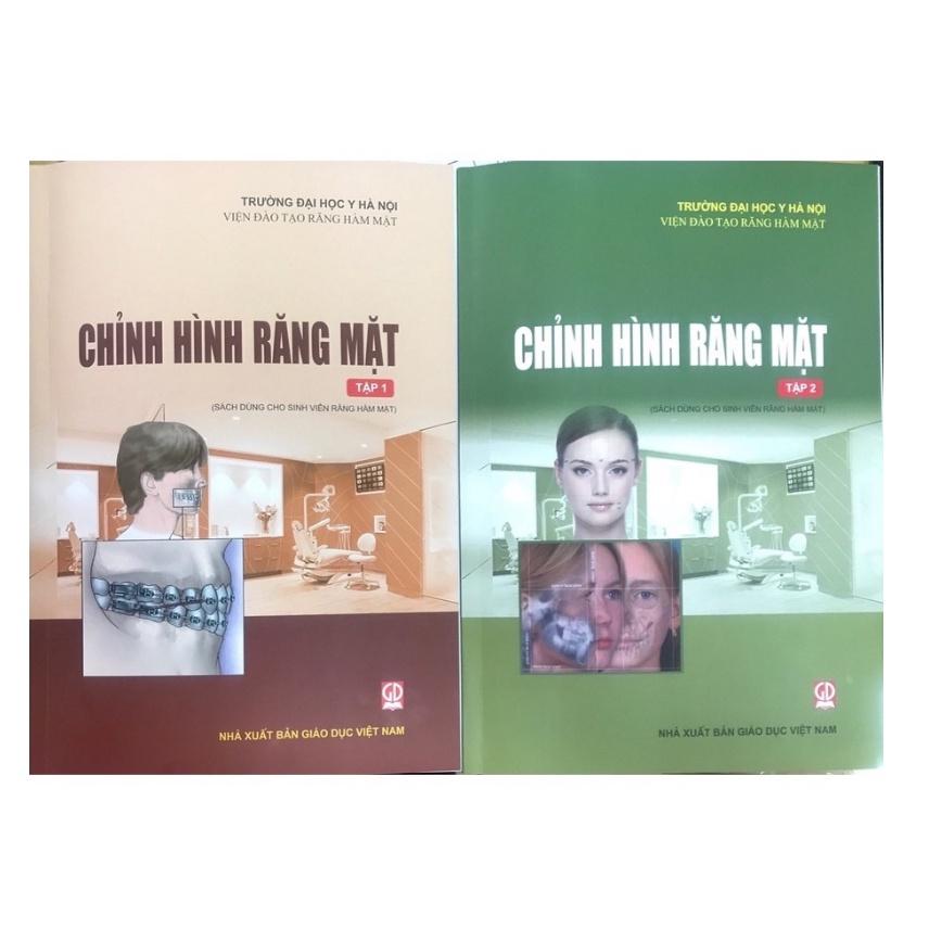 Sách - Combo Chỉnh Hình Răng Mặt Tập 1 - Tập 2 Dùng Cho Sinh Viên Răng Hàm Mặt (KL)