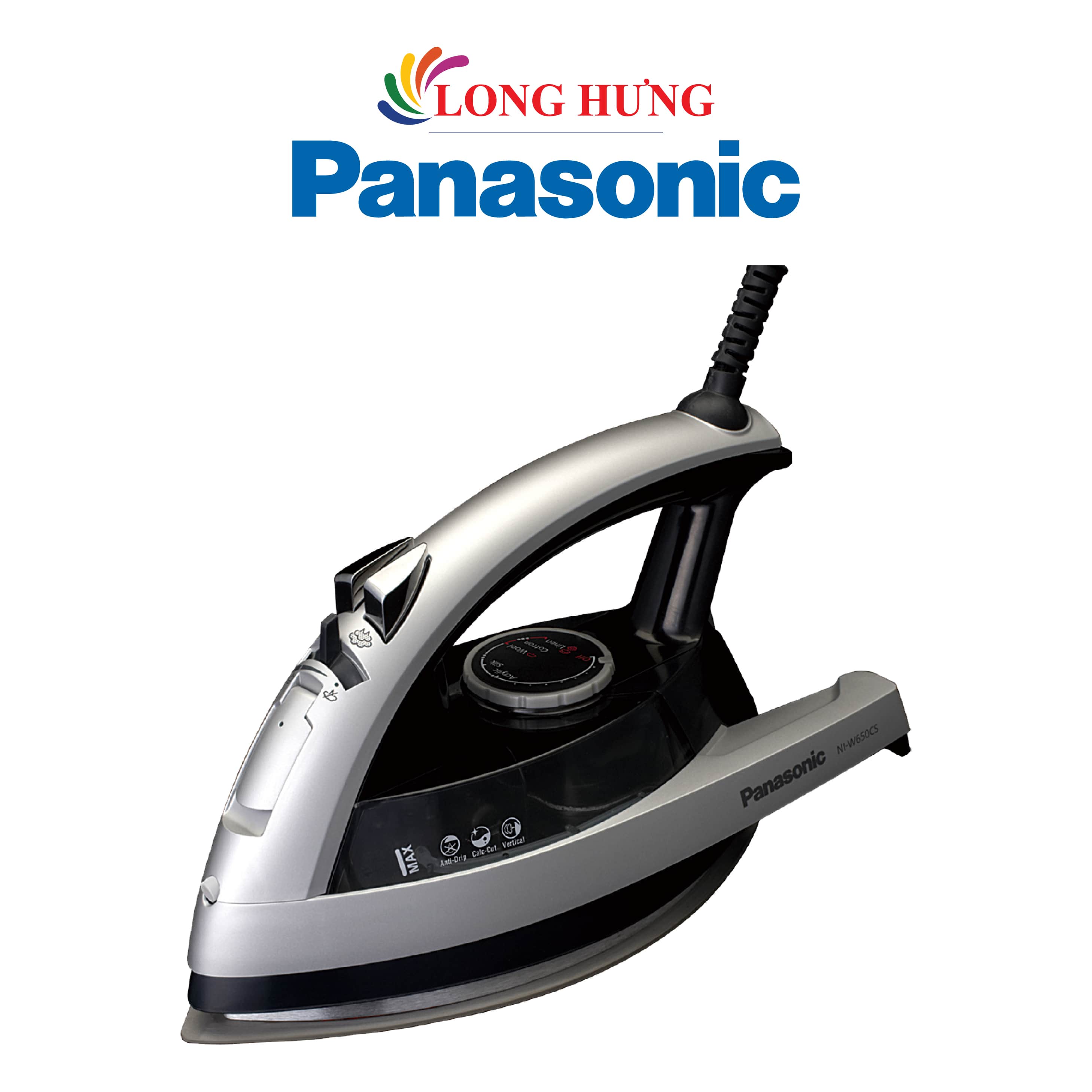 Bàn ủi hơi nước Panasonic NI-W650CSLRA - Hàng chính hãng