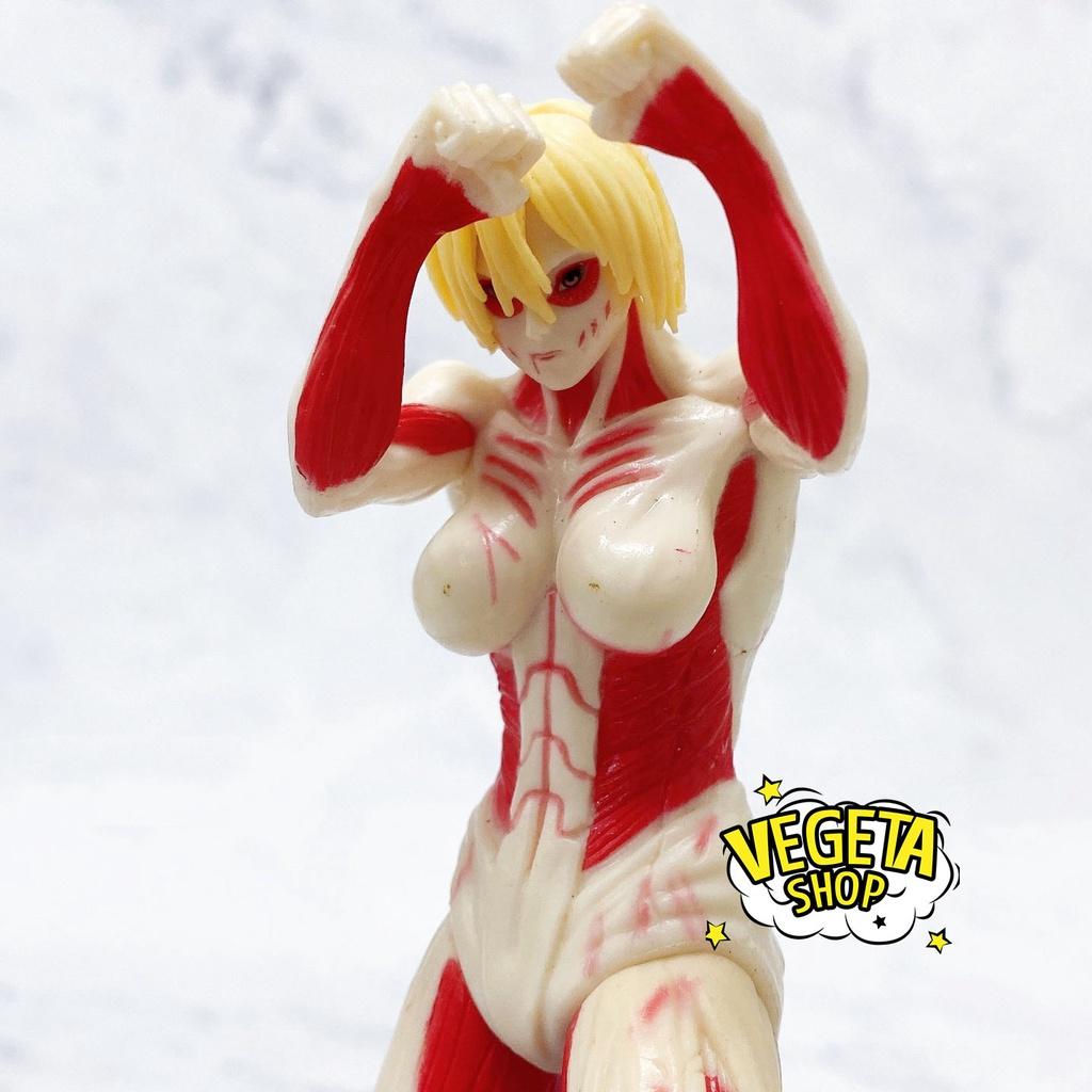 Mô hình Attack On Titan - Annie Leonhart - Titan hình nữ Female Titan - Titan nữ nhân - Fullbox 16cm - Đại chiến titan