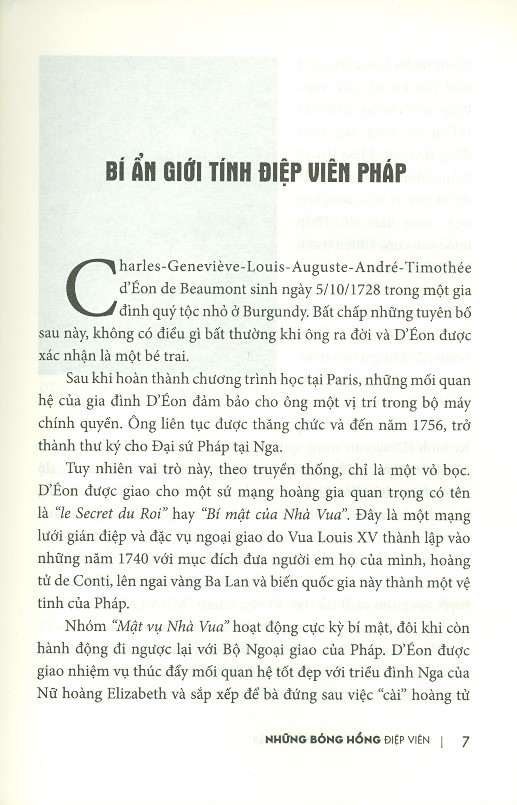 Lật Lại Những Trang Hồ Sơ Mật - Tập 7: Những Bóng Hồng Điệp Viên