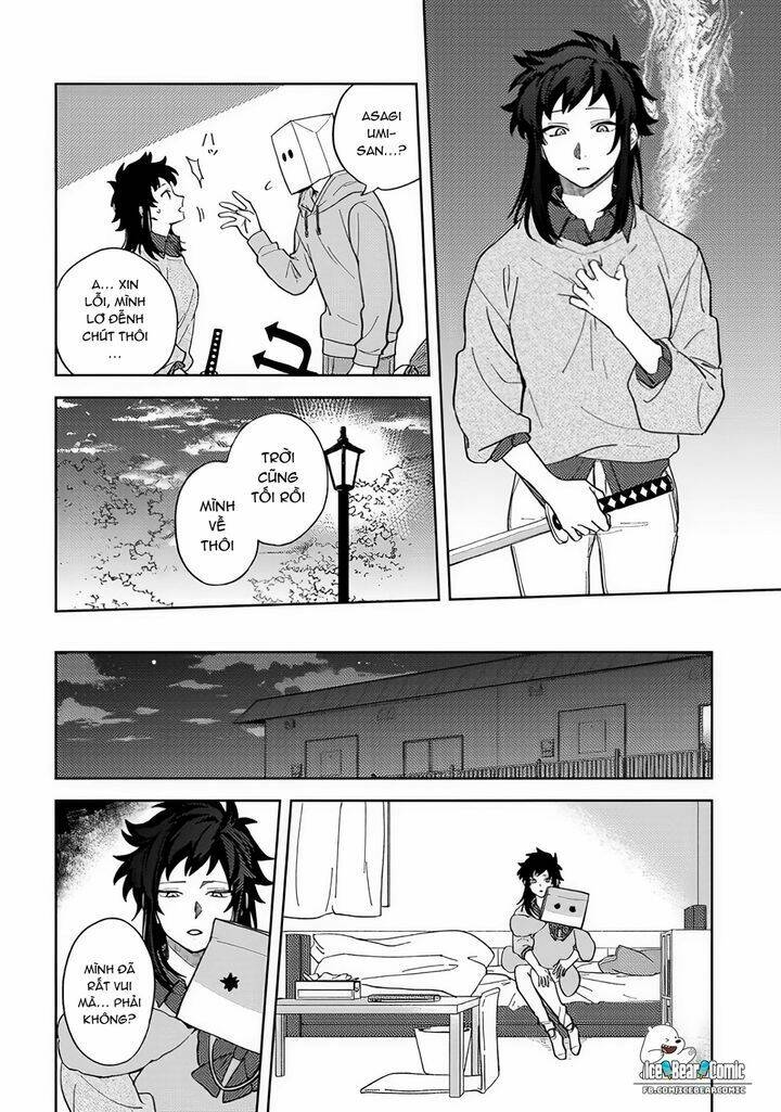 chàng túi giấy đang yêu chapter 9 8