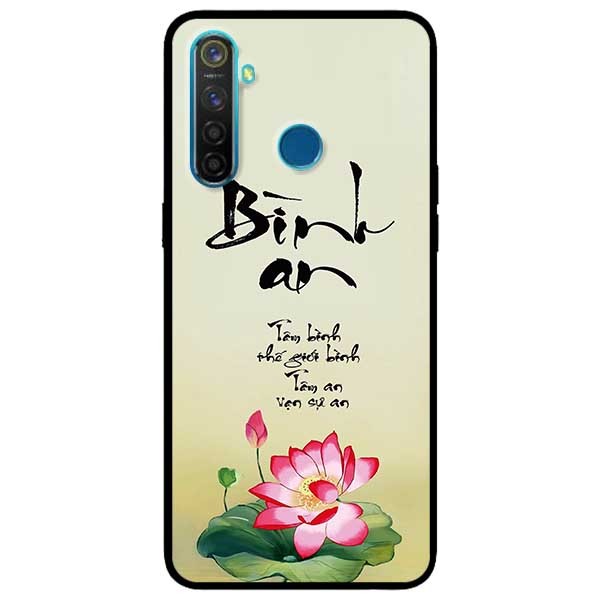 Ốp lưng dành cho Realme 5 , 5s - 5i - 6i - mẫu Sen Bình An
