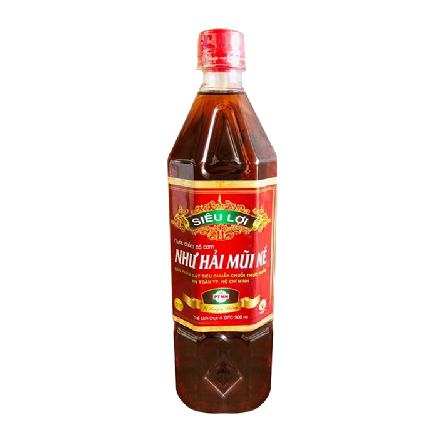 Nước Mắm Như Hải Mũi Né 2N chai 900ml NHMN2N900PE - Hàng chính hãng