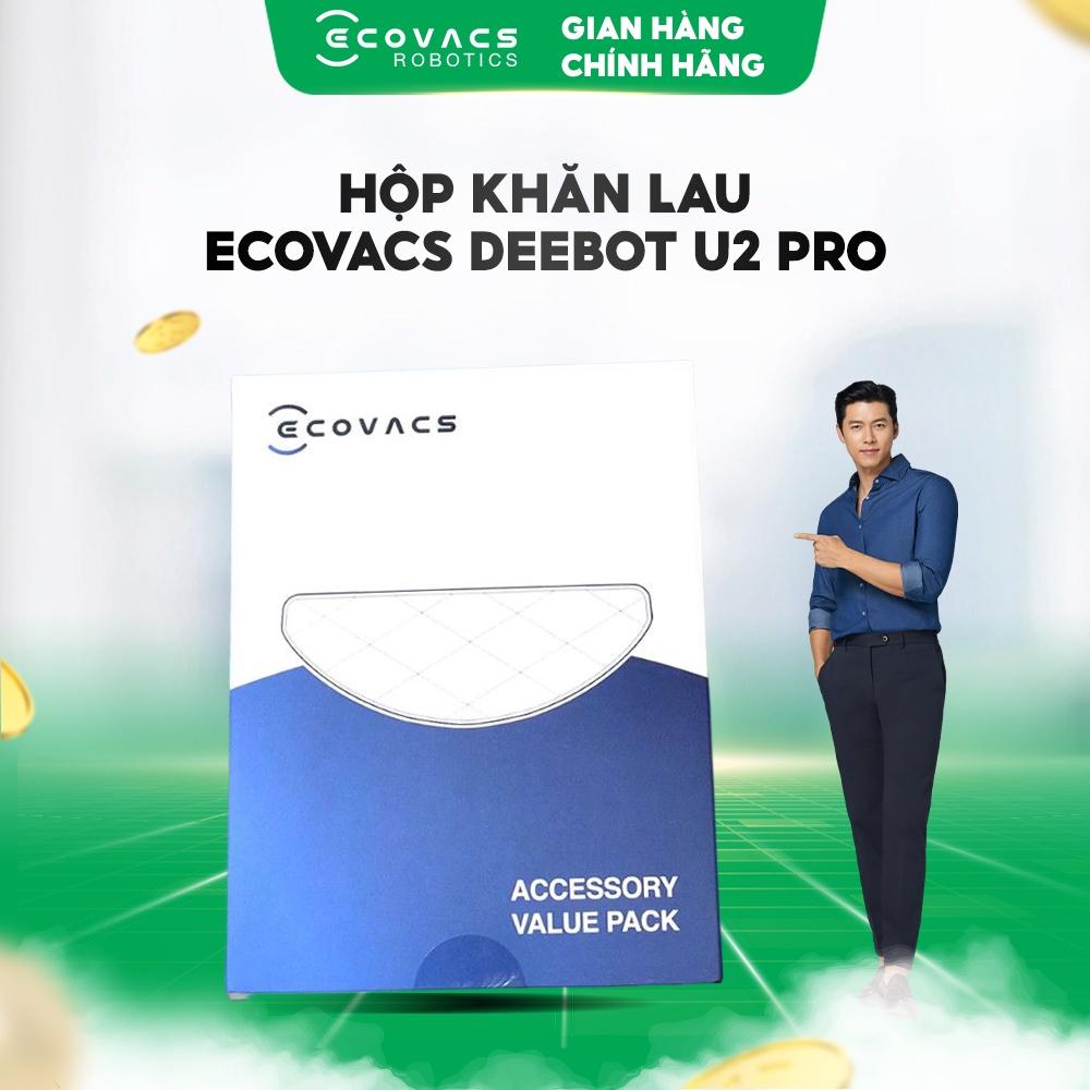 Hộp khăn lau Ecovacs Deebot U2 Pro - Hàng Chính Hãng