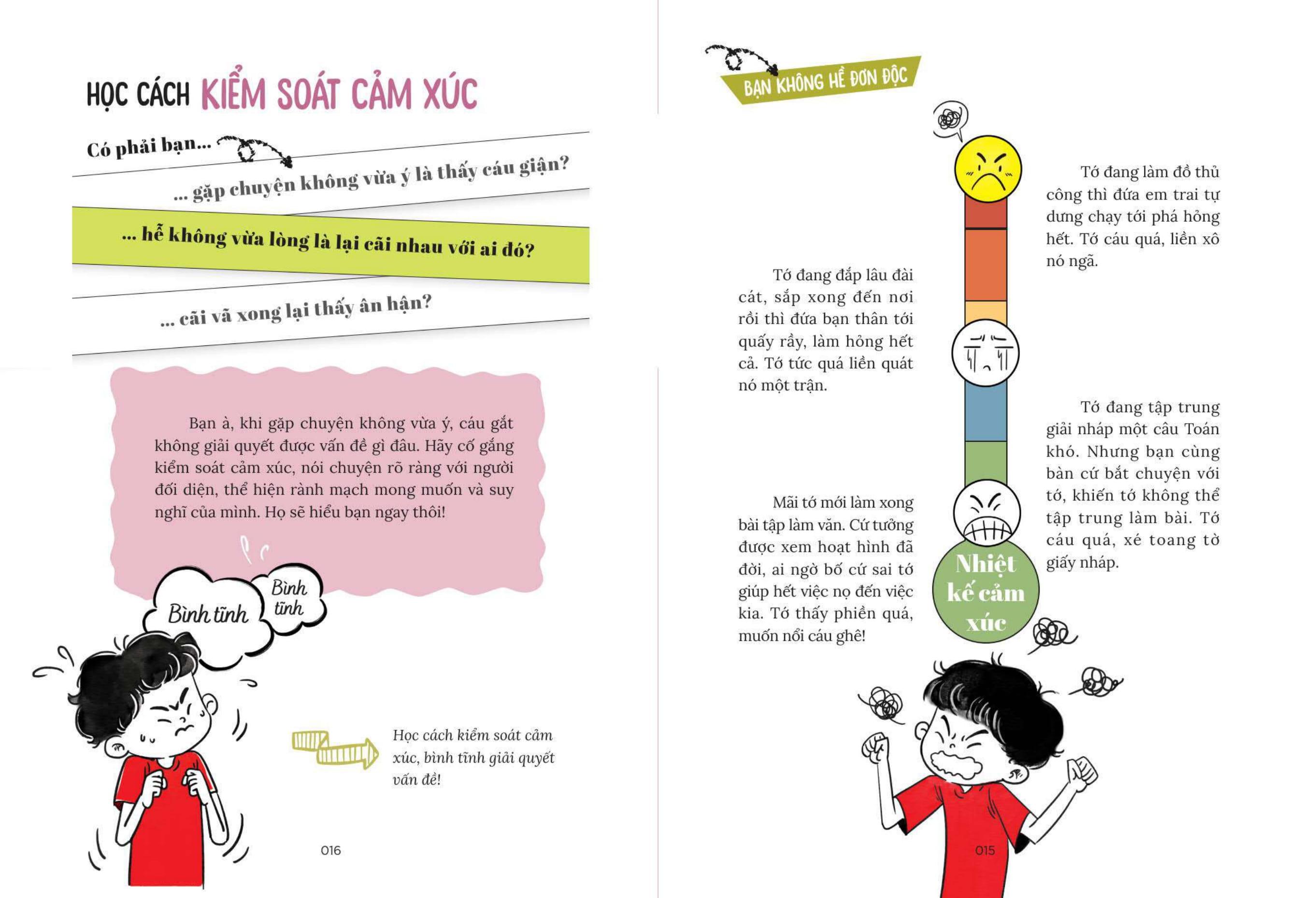 Sách - Tớ Tự Tin Vượt Qua Thử Thách - Rèn Khả Năng Quản Lí Cảm Xúc - Những Bài Tự Rèn Luyện Không Thể Thiếu Cho Học Sinh Tiểu Học