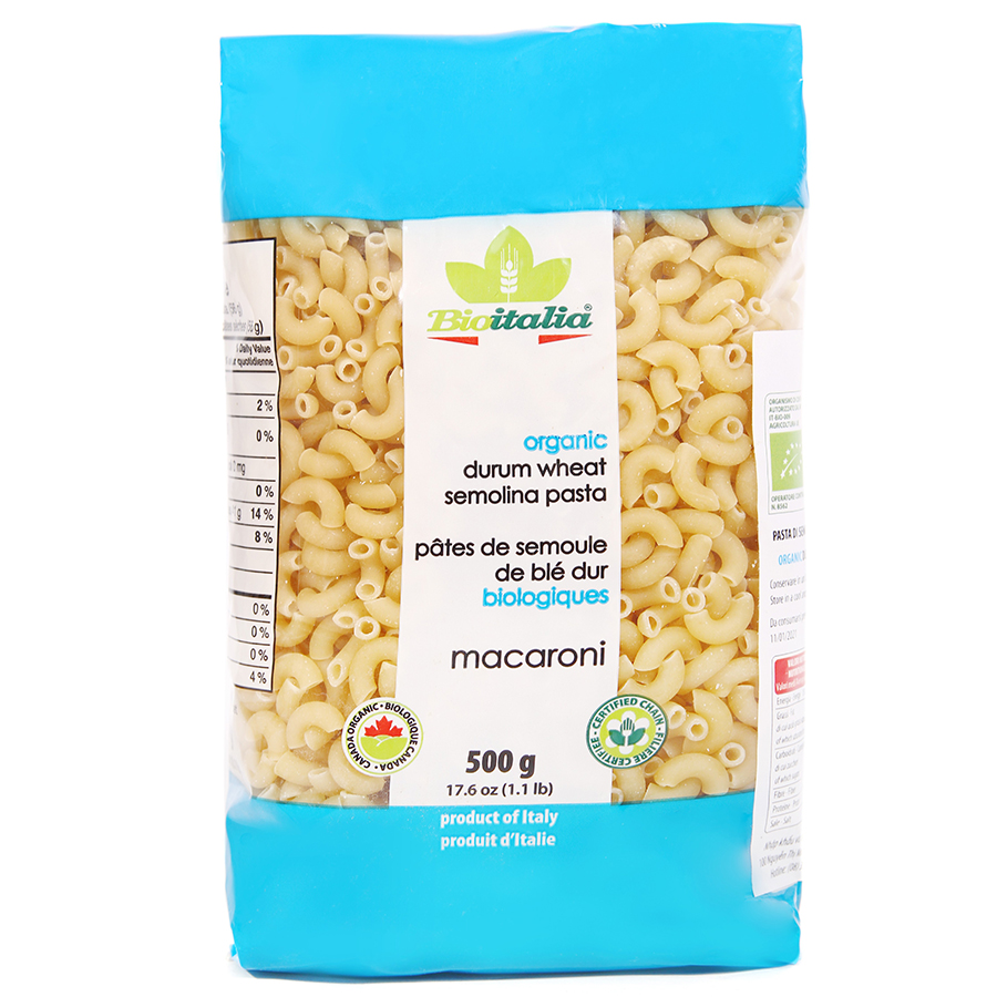 Nui Macaroni Hữu Cơ BioItalia (500g)