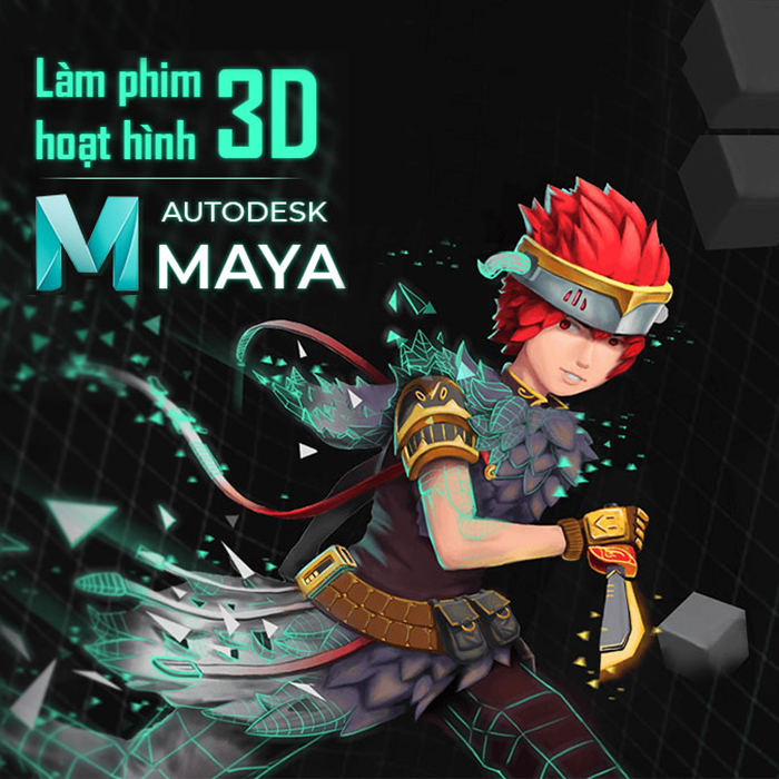 Tick Edu - Làm Phim Hoạt Hình 3D Với Autodesk Maya - Phần Dựng Hình