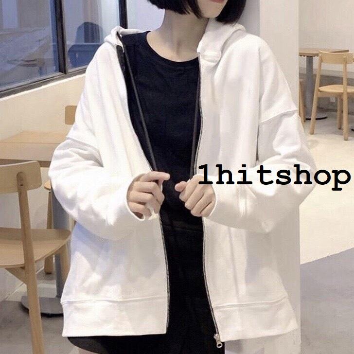 Áo KHOÁC Hoodie TRƠN 3 MÀU Nam Nữ Ulzzang Unisex