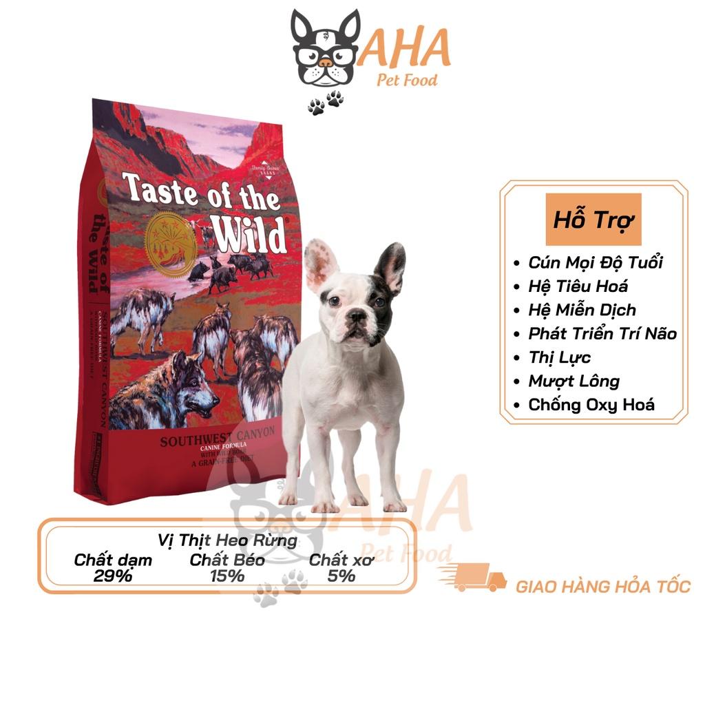 Thức Ăn Cho Chó Bull Pháp Taste Of The Wild Bao 2kg - Southwest Canyon Thịt Heo, Trái Cây Rau Củ Quả