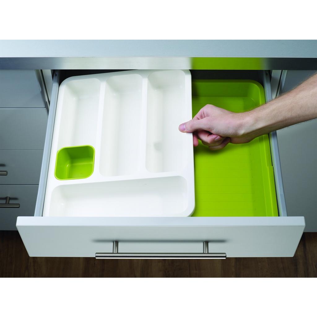 Khay Đựng Ngăn Kéo Tủ Joseph Joseph 850413 - Cutlary Tray Green