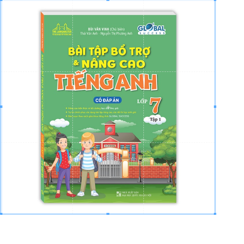 Sách - GLOBAL SUCCESS Bài tập bổ trợ và nâng cao tiếng anh lớp 7 tập 1 . Tặng bút/ sổ tay