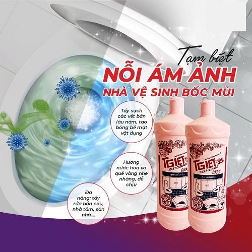 Nước Tẩy Nhà Tắm, Tolet OKAY Thái Lan 950ml