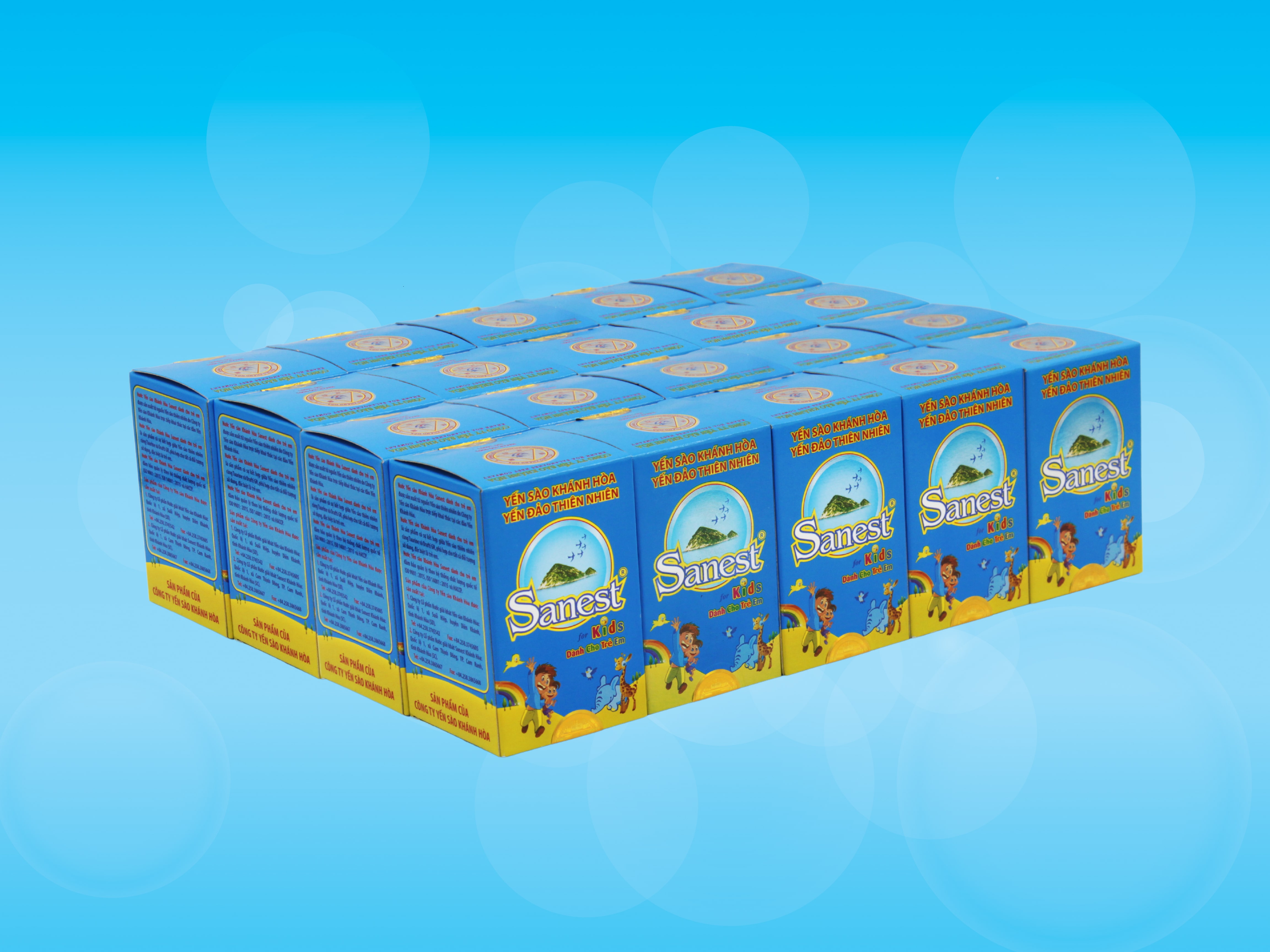 Nước Yến sào Khánh Hòa Sanest Kids đóng lọ 62ml - 0161