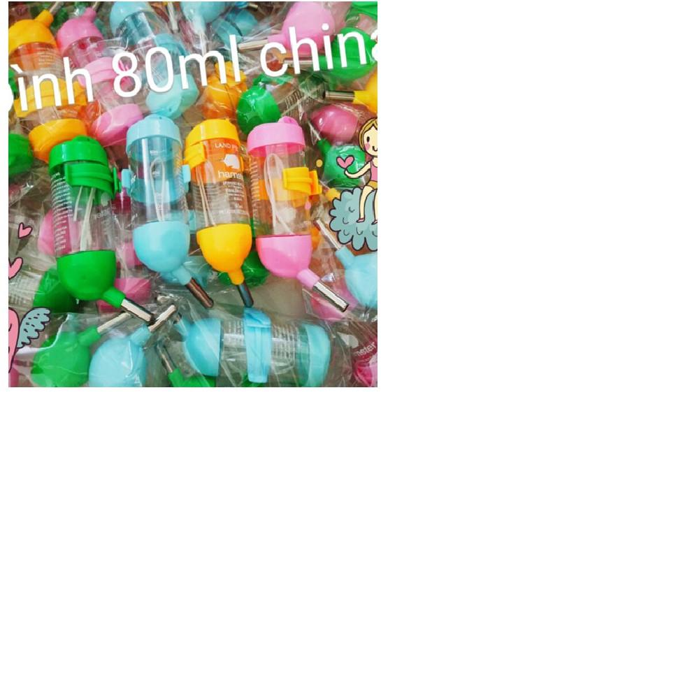 Bình nước bi lăn nhiều size cho hamster , thỏ , bọ ú