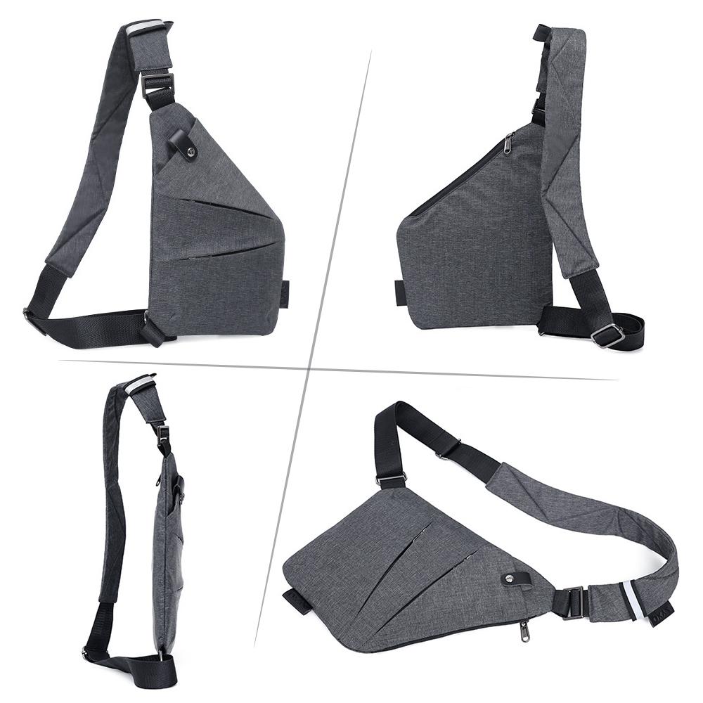 Túi Đeo Chéo Không Thấm Nước Với Dây Đeo Vai Có Thể Điều Chỉnh Được Chống Trộm Sling Bag Crossbody
