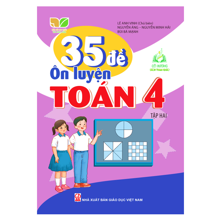 Sách - Combo 35 Đề ôn luyện Toán + Tiếng Việt 4 Tập 1+2
