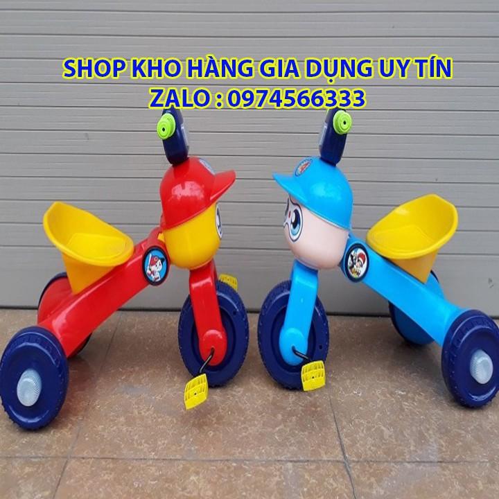 Xe đạp 3 bánh gấp gọn ( có nhạc + đèn + còi )