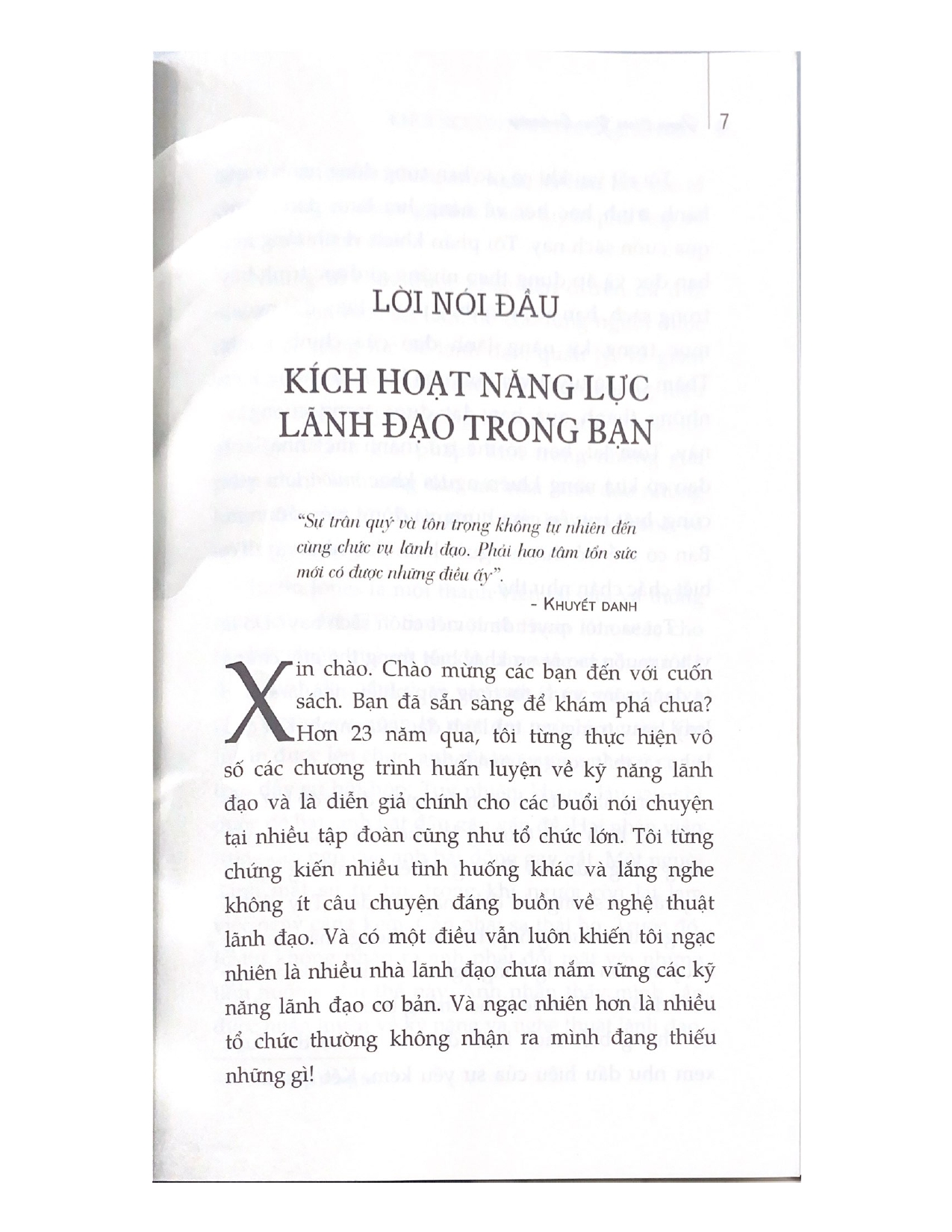 Khơi Nguồn Năng Lực Lãnh Đạo