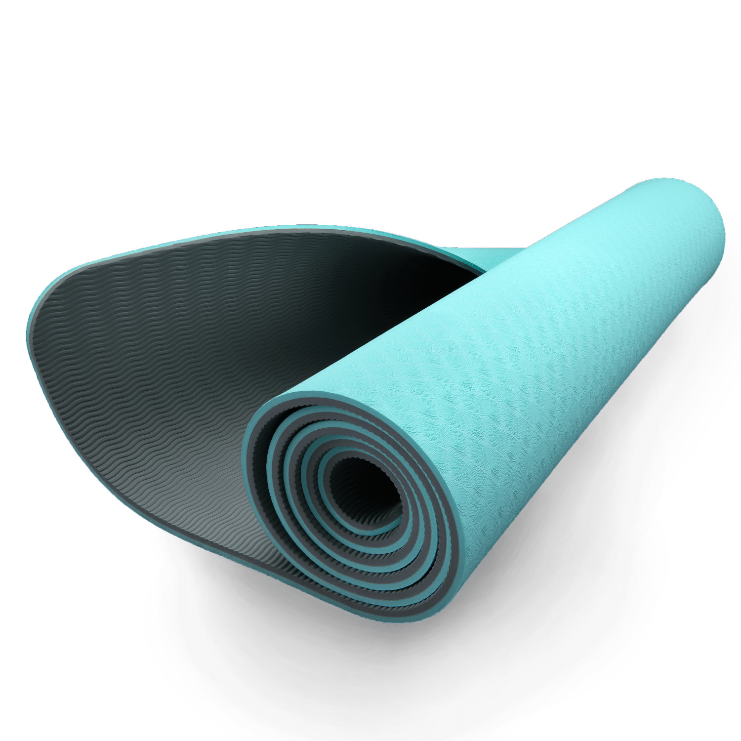 Thảm Tập Yoga (Yoga Mat) Tập Gym Cao Cấp 2 Lớp Dày 6mm