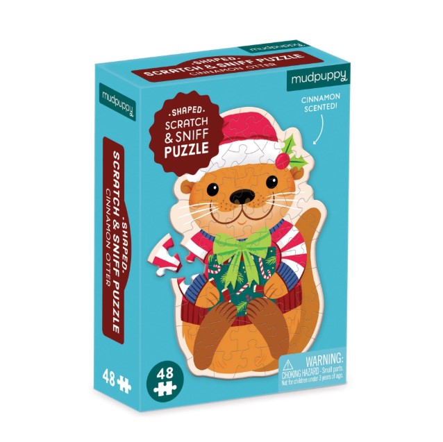 Sách 48 Scratch &amp; Sniff Puzzle: Cinnamon Otter