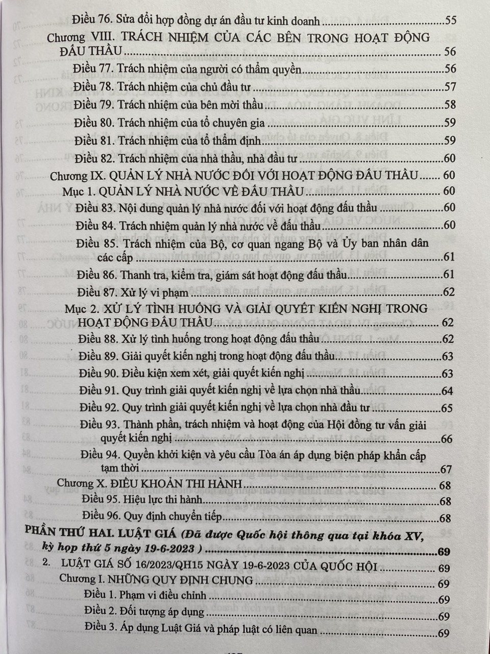 Luật đấu thầu- quy định lựa chọn nhà thầu, hạn chế thất thoát, lãng phí, tiêu cực, tham nhũng trong lĩnh vực đấu thầu - Luật giá