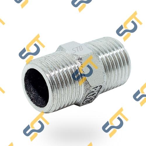 Kép inox ren ngoài inox 304, nối inox ren ngoài đúc sần đẹp