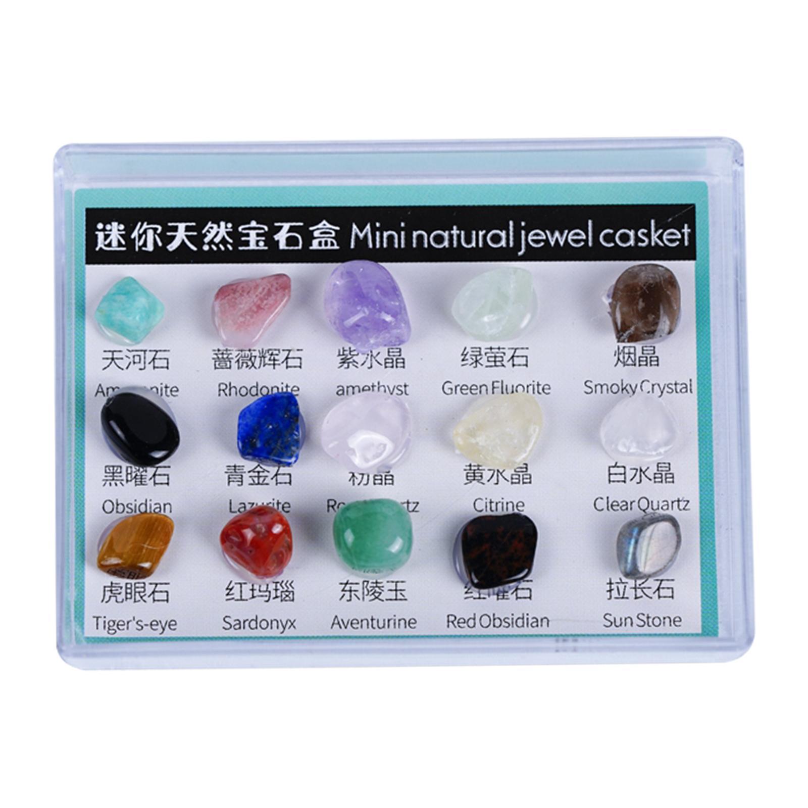 Introductory Rock Set 15pcs   Mineral Gemstone