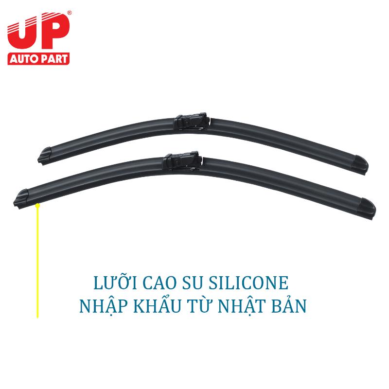 Gạt mưa Silicone xương mềm Volkswagen Polo SEDAN (CBU) 2013-2019