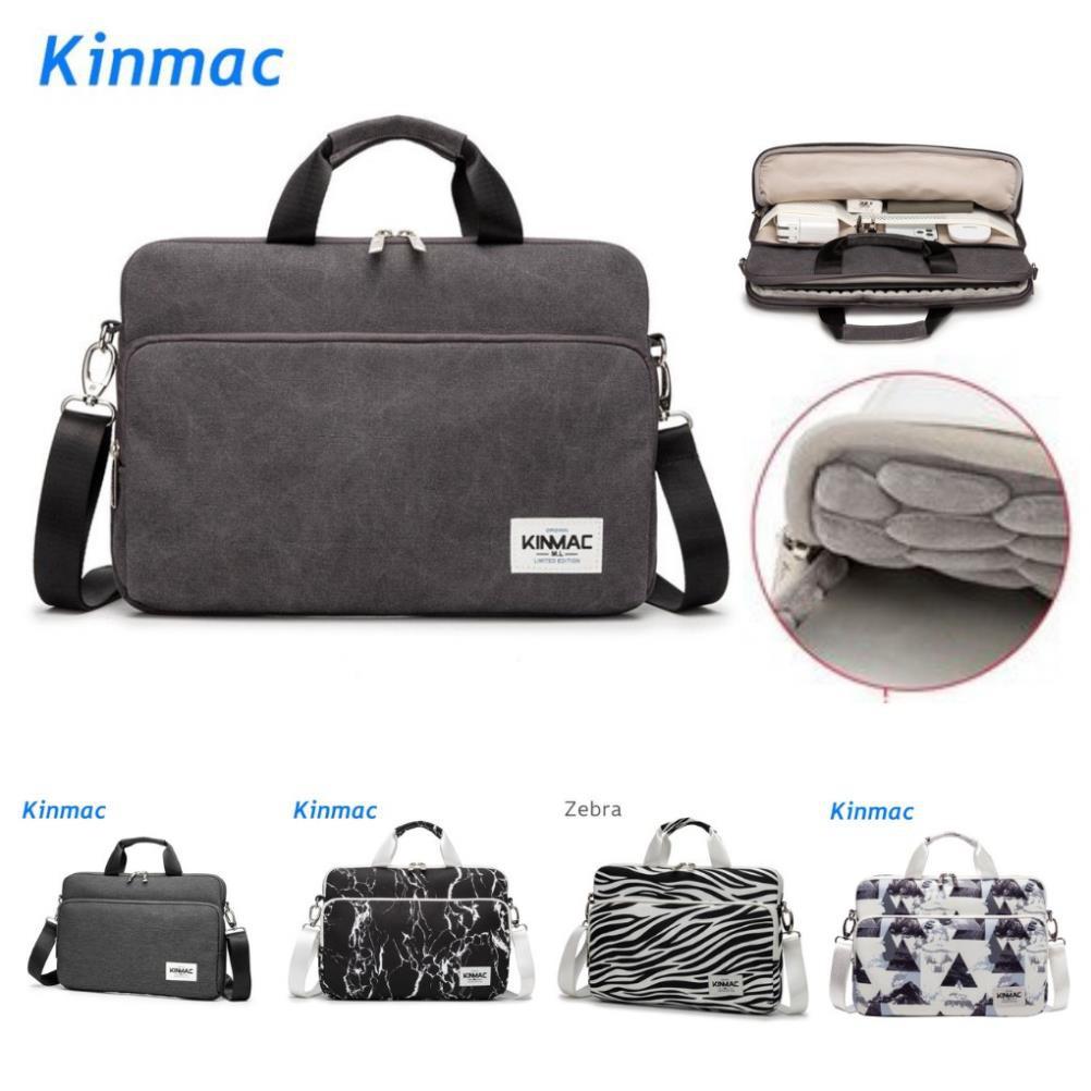 Túi đựng laptop, macbook chống sốc, chống nước chính hãng kinmac. Túi laptop nam có quai đeo size 13-17inch