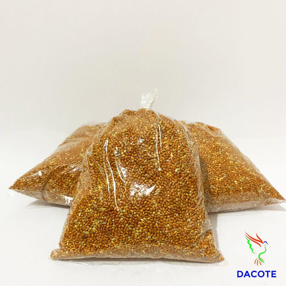 500g Kê đỏ loại to, hạt tròn bóng mẩy cho chim vẹt, sẻ, manh manh nhật, sắc nhật, yến hót, bạc má...