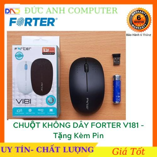 Chuột Không Dây FORTER V181, Siêu Nhạy, Siêu Bền - Hàng Chính hãng