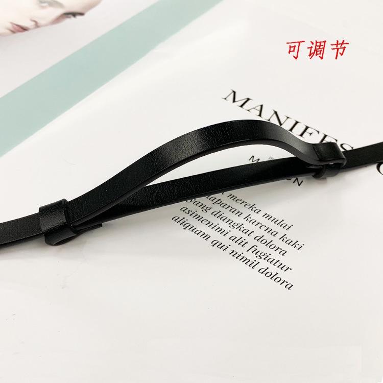 Thắt lưng đai váy,dây nịt nữ bản nhỏ ,da thật,khóa móc,điều chỉnh được độ dài