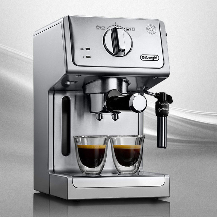 Máy pha cà phê  Espresso cao cấp thương hiệu Delonghi ECP36.31 công suất 1100 W - Hàng Nhập Khẩu