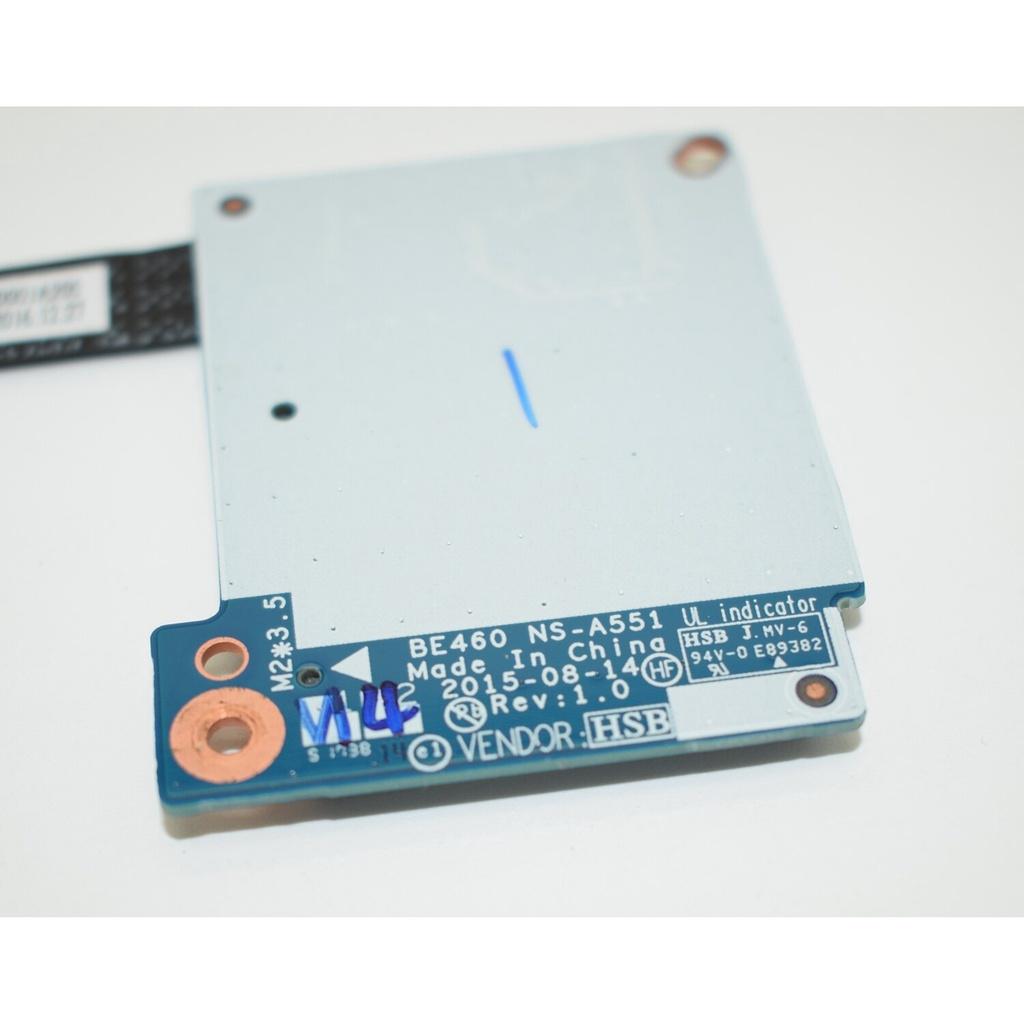 Mới Bảng Mạch Đọc Thẻ Cho Lenovo Thinkpad E460 E465 NS-A551