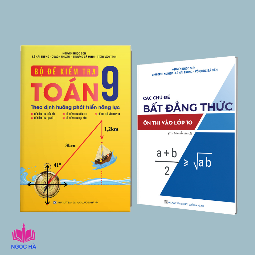 Sách - Combo luyện đề Toán mục tiêu 9+ kỳ thi vào lớp 10 THPT