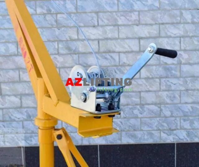 Tời quay tay 2600LB tải kéo 1180kg tự khóa