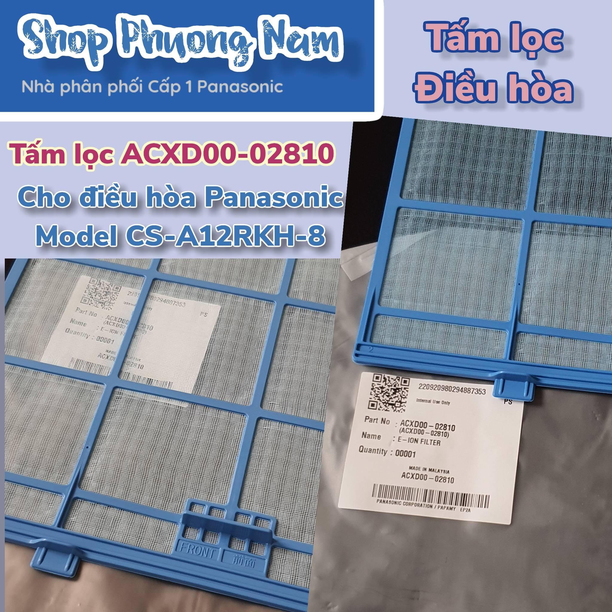 Air Filter Lưới lọc khí Điều Hòa Panasonic model CS-A12RKH-8